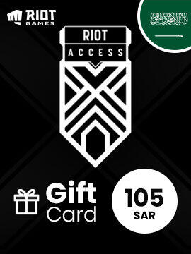 Riot Access Gift Card 105 SAR Saudi Arabia Riot CD Key