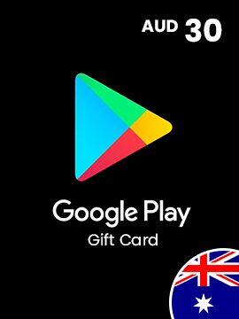 Google Play Gift Card 30 AUD Australia Google Play CD Key