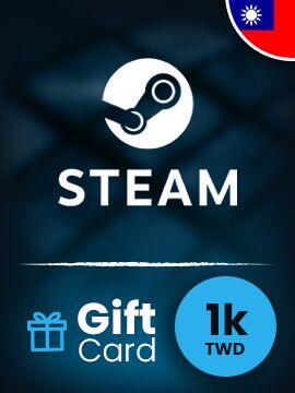 Steam Gift Card 1000 TWD Taiwan Steam CD Key