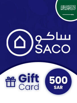 SACO Gift Card 500 SAR Saudi Arabia SACO CD Key