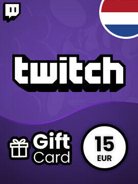 Twitch Gift Card 15 EUR Netherlands twitch CD Key