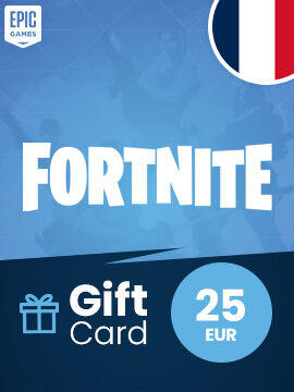Fortnite Gift Card 25 EUR France Epic Games CD Key