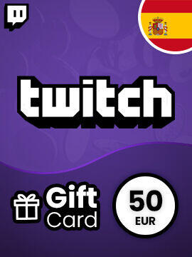 Twitch Gift Card 50 EUR Spain twitch CD Key