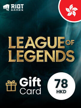 League of Legends Gift Card 78 HKD Hong Kong Riot CD Key