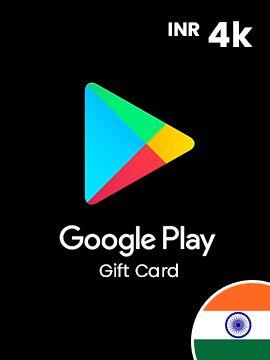 Google Play Gift Card 4000 INR India Google Play CD Key