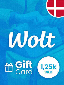Wolt Gift Card 1250 DKK Denmark Wolt CD Key