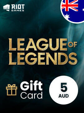 League of Legends Gift Card 5 AUD Australia Riot CD Key