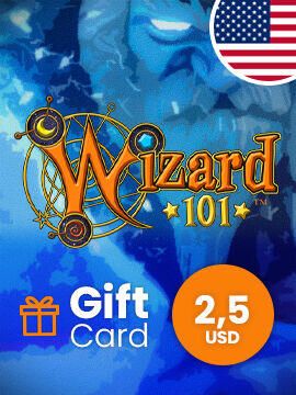 Wizard 101 Gift Card 2.50 USD United States Wizard 101 CD Key