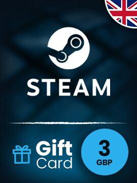 Steam Gift Card 3 GBP United Kingdom Steam CD Key
