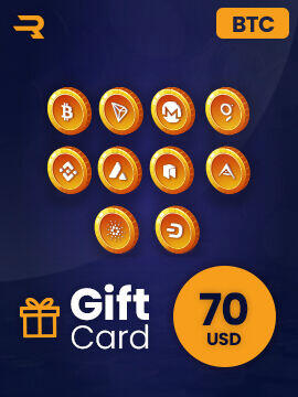 Rewarble Crypto Gift Card (BTC) 70 USD by Rewarble CD Key