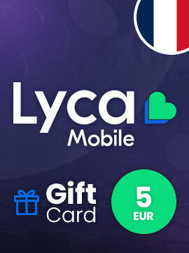 Lycamobile Gift Card 5 EUR France Lycamobile CD Key