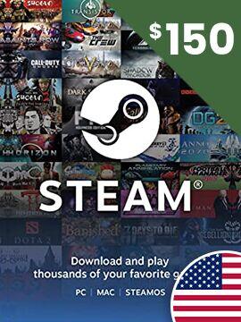 Steam Gift Card 150 USD Steam CD Key