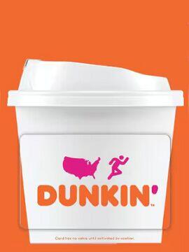Dunkin Gift Card 10 USD United States Dunkin CD Key