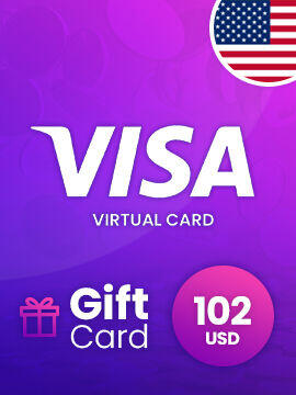 Prepaid Virtual Visa 102 USD United States Visa CD Key