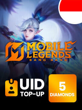 Mobile Legends 5 Diamonds Indonesia Mobile Legends UID Top-Up