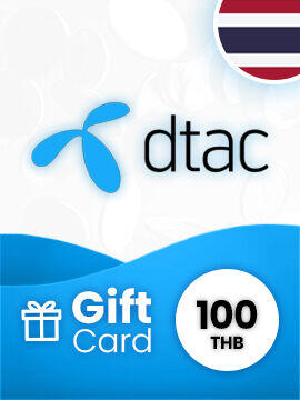 DTAC Gift Card 100 THB Thailand DTAC CD Key