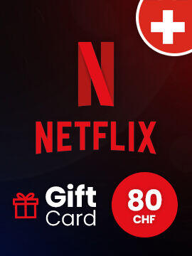 Netflix Gift Card 80 CHF Switzerland Netflix CD Key