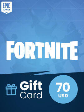 Fortnite Gift Card 70 USD Epic Games CD Key
