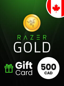 Razer Gold 500 CAD Canada Razer CD Key