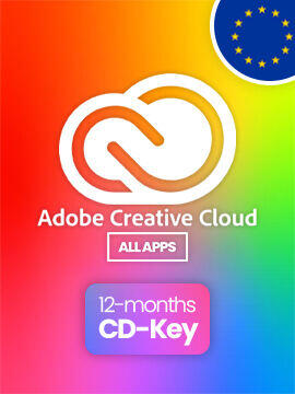 Adobe Creative Cloud All Apps 12 Months Europe Adobe CD Key