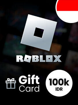 Roblox Card 100000 IDR Indonesia Roblox CD Key