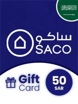 SACO Gift Card 50 SAR Saudi Arabia SACO CD Key