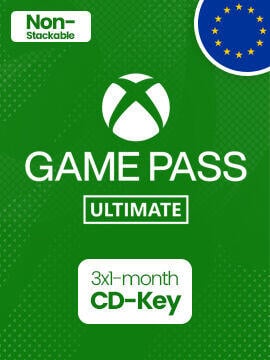Xbox Game Pass Ultimate Non-Stackable 3x 1 Month XBOX Europe XBOX Live CD Key