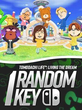 Aim To Get Tomodachi Life: Living the Dream: Random 1 Nintendo Switch Key
