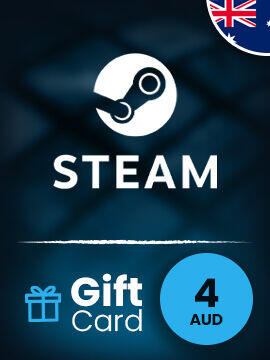 Steam Gift Card 4 AUD Australia Steam CD Key