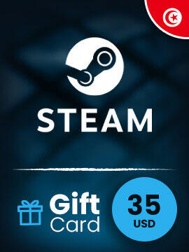 Steam Gift Card 35 USD Tunisia Steam CD Key