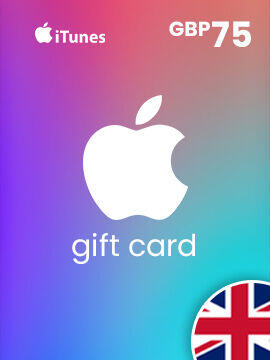 Apple iTunes Gift Card 75 GBP United Kingdom iTunes CD Key