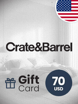 Crate & Barrel Gift Card 70 USD United States Crate Barrel CD Key
