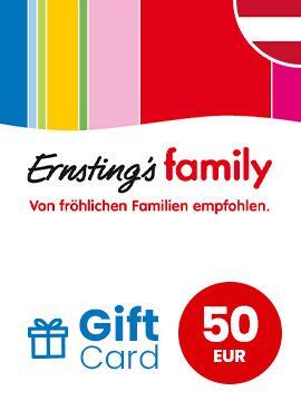 Ernstings Family Gift Card 50 EUR Austria Ernsting's family CD Key