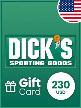 Dick's Sporting Goods Gift Card 230 USD United States Dick's Sporting Goods CD Key
