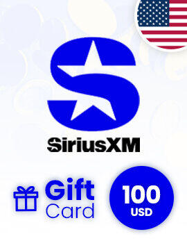 SiriusXM Gift Card 100 USD United States SiriusXM CD Key