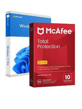 Windows 11 Pro + McAfee Total 1 Year / 1 Device CD Key