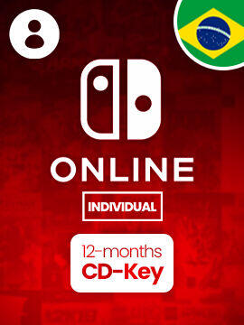 Nintendo Switch Online Individual Membership 12 Months Brazil Nintendo CD Key