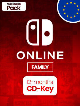 Nintendo Switch Online Family Membership 12 Months + Expansion Pack Europe Nintendo CD Key