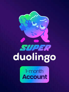 Duolingo Super Subscription 1 Month Account