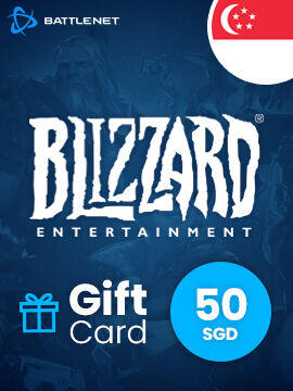 Blizzard Gift Card 50 SGD Singapore Battle.net CD Key