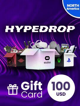 HypeDrop Gift Card 100 USD North America HypeDrop CD Key