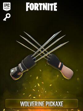 Fortnite - Wolverine Pickaxe Epic Games CD Key