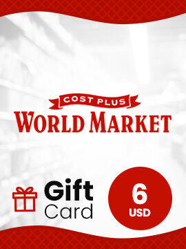 Cost‑Plus World Market Gift Card 6 USD United States World Market CD Key