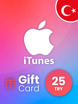 Apple iTunes Gift Card 25 TRY Turkey iTunes CD Key