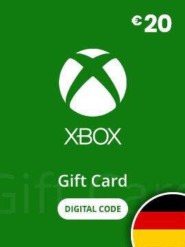 XBOX Live Gift Card 20 EUR Germany XBOX Live CD Key