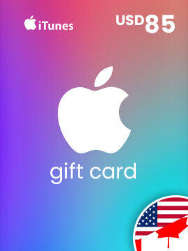 Apple iTunes Gift Card 85 USD North America iTunes CD Key