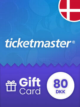 Ticketmaster Gift Card 80 DKK Denmark Ticketmaster CD Key