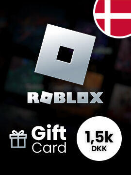 Roblox Card 1500 DKK Denmark CD Key