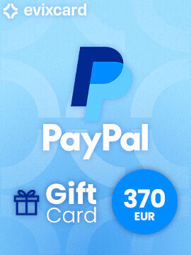 EvixCard PayPal Gift Card 370 EUR by EvixCard CD Key