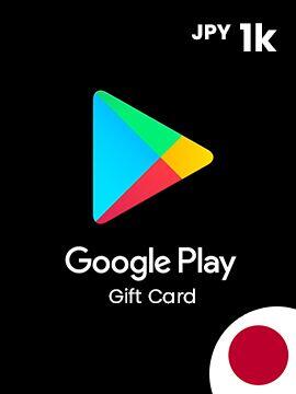 Google Play Gift Card 1000 JPY Japan Google Play CD Key